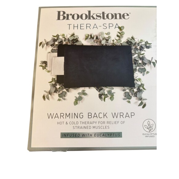 Brookstone Thera-Spa Eucalyptus Infused Warming/cooling Comfort back pad-new - Picture 2 of 5